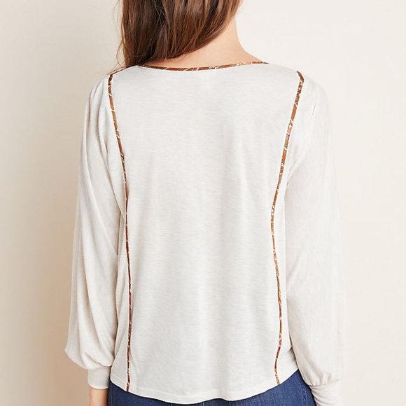 Anthropologie Sammi Sequined Top Size S - Picture 2 of 4